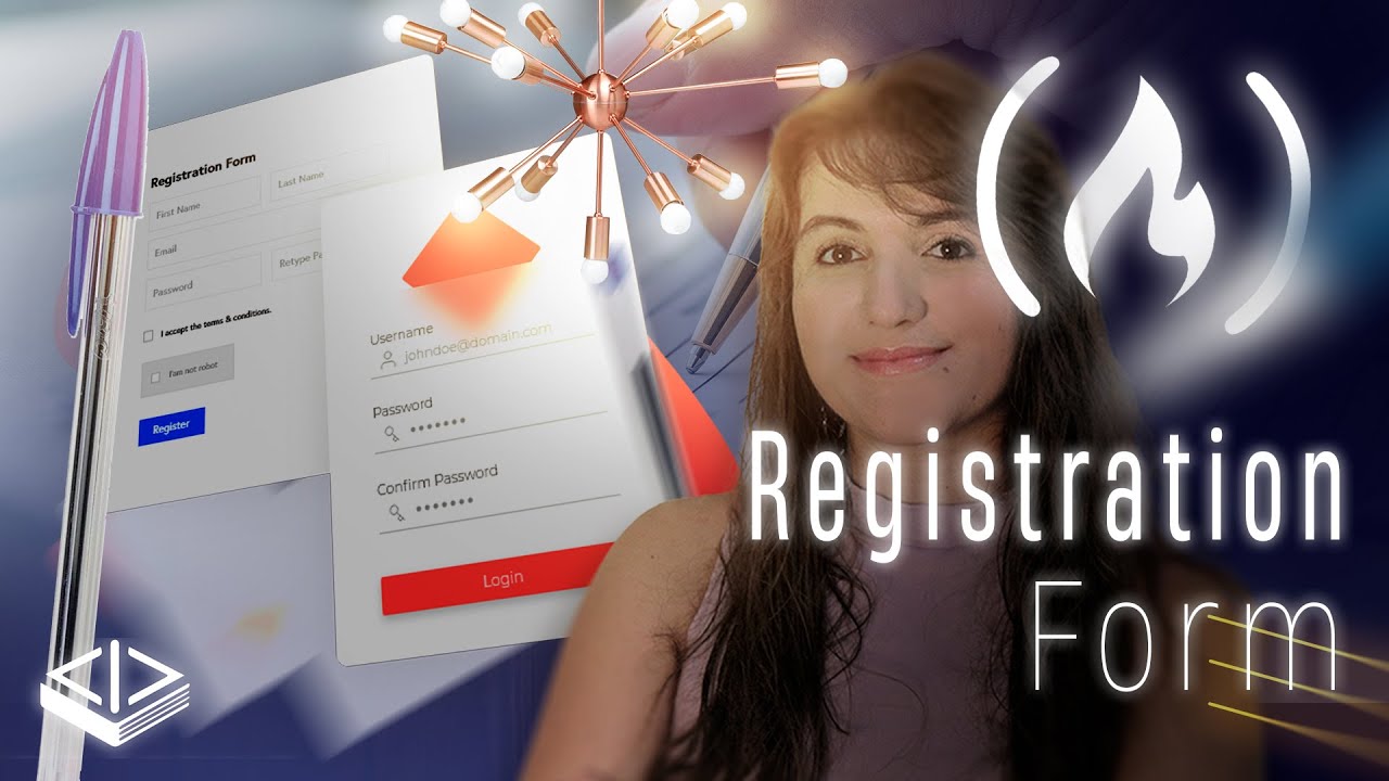 freeCodeCamp: REGISTRATION FORM | PROJECT SOLUTION