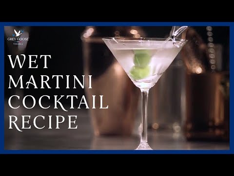 wet-martini:-grey-goose-vodka-cocktail