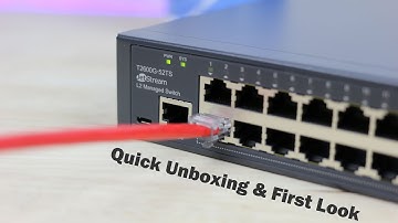 TP-LINK Jetstream T2600G-52TS L2 Managed Switch - Quick Unboxing and First Look