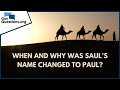 When and why was Saul’s name changed to Paul? | GotQuestions.org