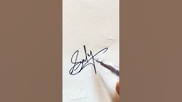 Satyam 🧑‍🎤 beautiful signature style || Satyam signature style || S letter sig #signature #short