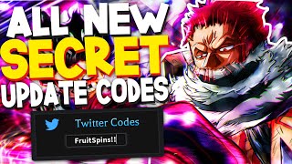 ALL NEW *SECRET* UPDATE 7 CODES in A ONE PIECE GAME CODES! (Roblox A 0ne Piece  Game Codes) 