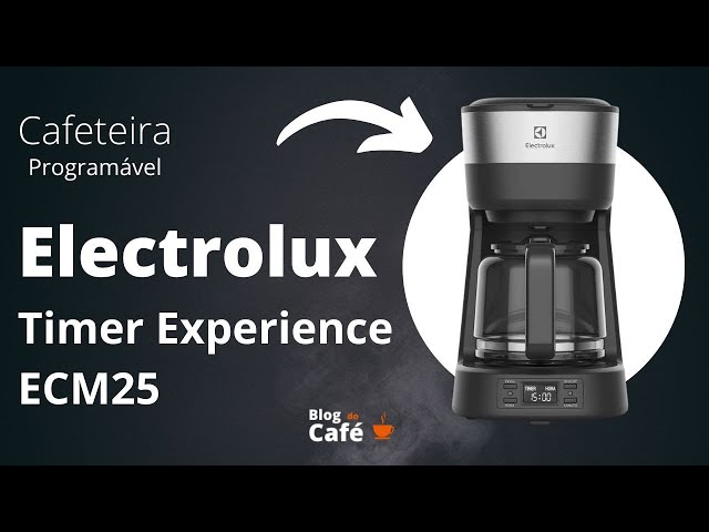 Cafeteira Electrolux Programável com Timer ECM25 - 220V