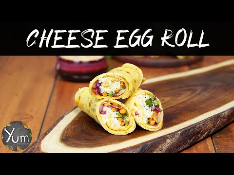 वीडियो: अंडे के साथ पनीर रोल