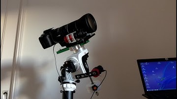 AZ-GTi Equatorial Mode.    Polar Alignment by PoleMaster and AutoGuide by PHD2.