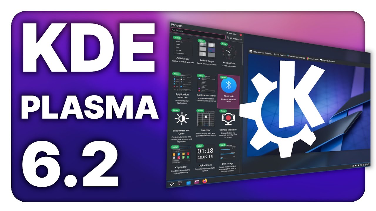 Outline Video KDE Plasma 6.2 - It's all about quality of life!