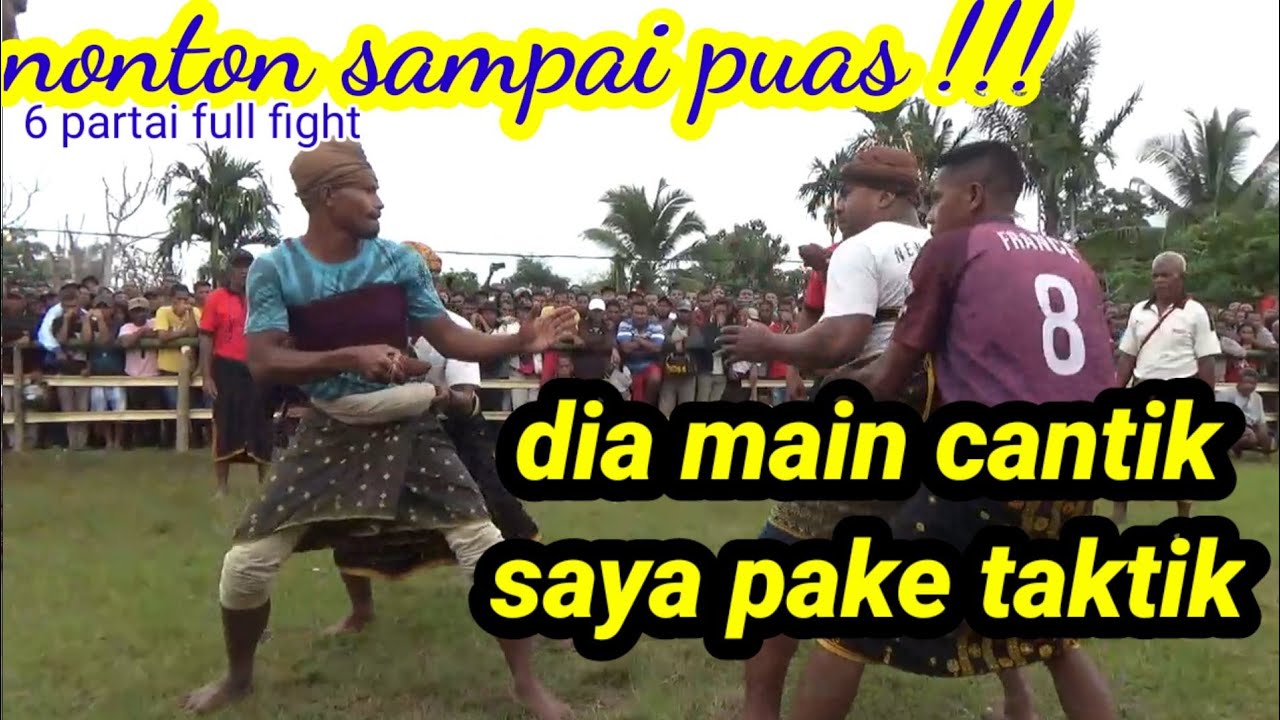 Enam partai seru yang bikin merinding || tinju adat wolopogo terbaru 2023 || Rowa Nagekeo Flores