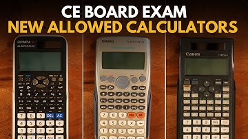CE Board Exam New Allowed Calculators (Speed Test)