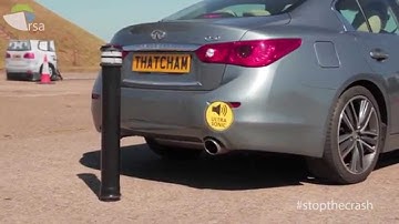 Infiniti Q50 AEB test