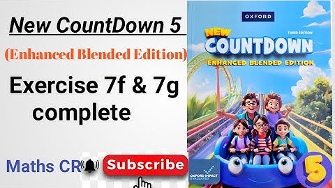 Oxford CountDown level 5 Solution Exercise 7f & 7g Complete | Enhanced Blended Edition |