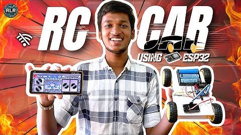 DIY Bluetooth Controlled RC Car Using ESP32 | No WiFi Needed | Full Tutorial in Telugu