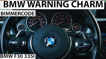 HOW TO CHANGE THE WARNING CHARM IN YOUR BMW? USING BIMMERCODE