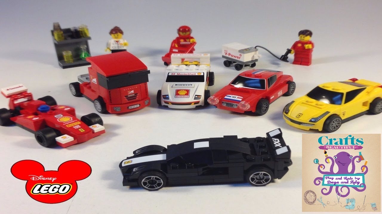 Lego Cars How To Build Ferrari Race Part 1 You Lego Cars How To Build Ferrari Race Part 1