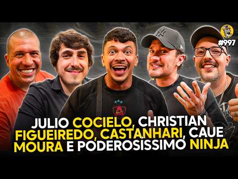 JULIO COCIELO, CHRISTIAN FIGUEIREDO, CASTANHARI, CAUE MOURA & PODEROSÍSSIMO NINJA - Podpah #997