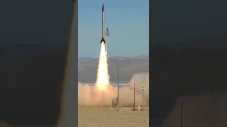 Rocket goes to space at Mach 5 #rocketry #science