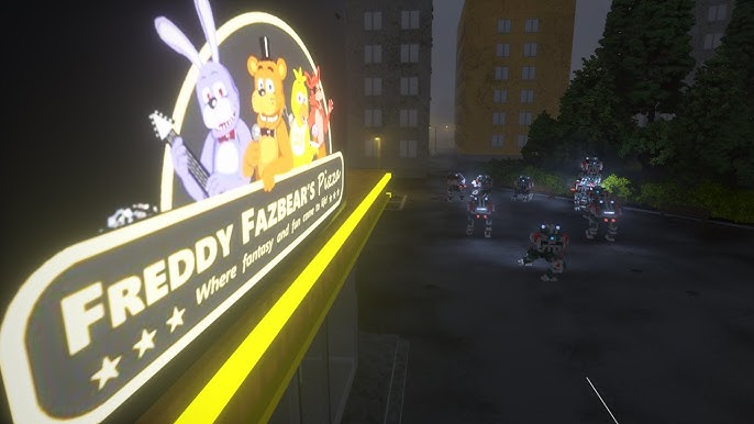 I Found a Haunted Five Nights at Freddy's Restaurant?! (Teardown Mods Fnaf  Map) 