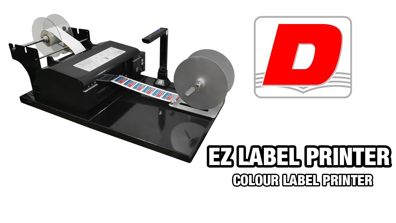 EZ LABEL PRINTER - YouTube