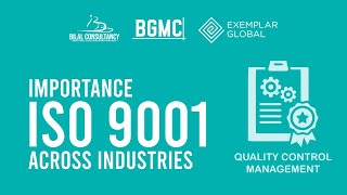 Unlocking Quality Excellence: The Importance of ISO 9001 Across Industries #ISO9001