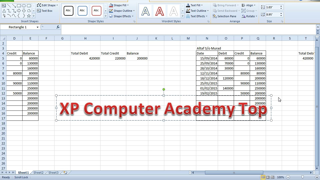 How to put header and footer in MS EXCEL - YouTube