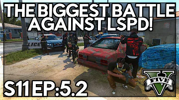 Episode 5.2: The Biggest Battle Against LSPD!  | GTA RP | GW Whitelist