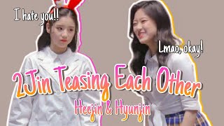 Loona 2jin Teasing Each Other | Loona Heejin and Hyunjin