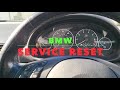 How to reset BMW Oil Service - Reset Your Self