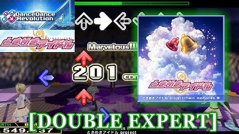 【DDR A】 Twin memories W [DOUBLE EXPERT] 譜面確認＋クラップ