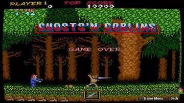 GHOSTS’ N GOBLINS (FULL GAME) (Xbox One)(CAPCOM ARCADE STADIUM) INVINCIBLE RUN!!