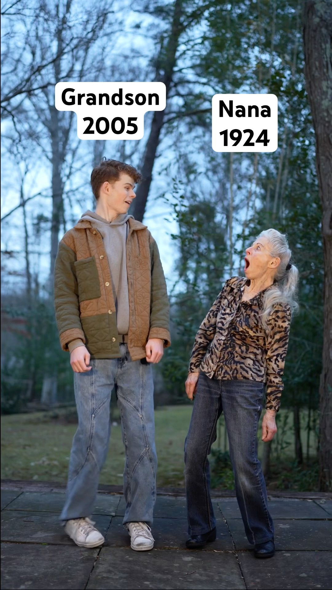 We did it! My grandmother is amazing! ?