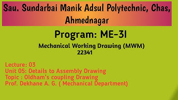 Adsulpoly_Mechanical_3I_MWM_UNIT 05_Details to Assembly Drawing_Lect_3_ Oldham
