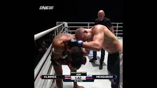 SHUT DOWN ? Dmitry Menshikov swarms Sinsamut for his third straight KO win ONEFightNight22