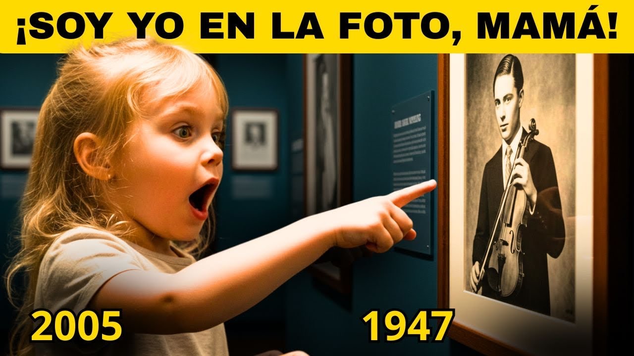 MISTERIO en MUSEO ALEMÁN 😱: NIÑA de 5 AÑOS afirma ser HOMBRE de la FOTO de 1947.
