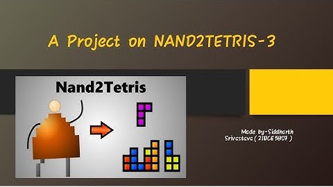 21BCE5807 NAND2TETRIS PROJECT 3