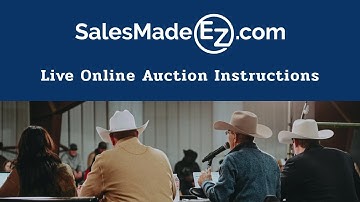 SalesMadeEZ- Live Online Auction Instructional Video