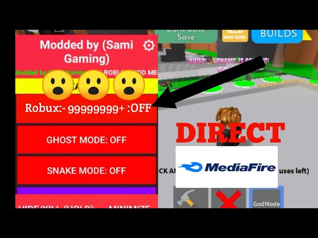 how to download sami gaming mod menu for roblox sami gaming