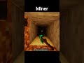 The Minecraft player trinity #minecraft #shorts