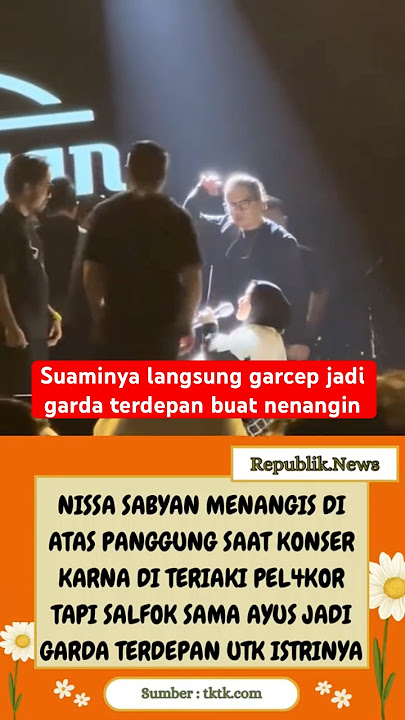 DI TERIAKIN PELAKOR Nissa Sabyan Nyanyi Sambil Nangis Dipanggung #nissasabyan #trendingshorts #fyp