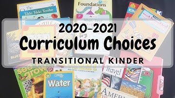 2020-2021 Homeschool Curriculum Choices: Transitional Kindergarten (TK)