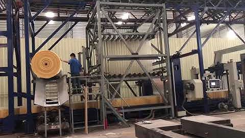 foam block long splitting machine