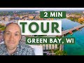 Take a two minute tour of green bay wisconsin  get to know green bay wisconsin