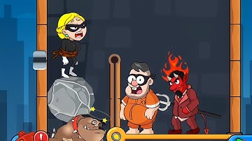 Prison Pin Recuse Android Mobile Gameplay All Game Level Solution Pull The Pin - Pull Pin