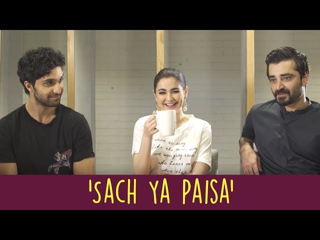 'Sach Ya Paisa' With Ahad Raza Mir, Hamza Ali Abbasi, and Hania Aamir | Parwaaz Hai Junoon | ShowSha class=