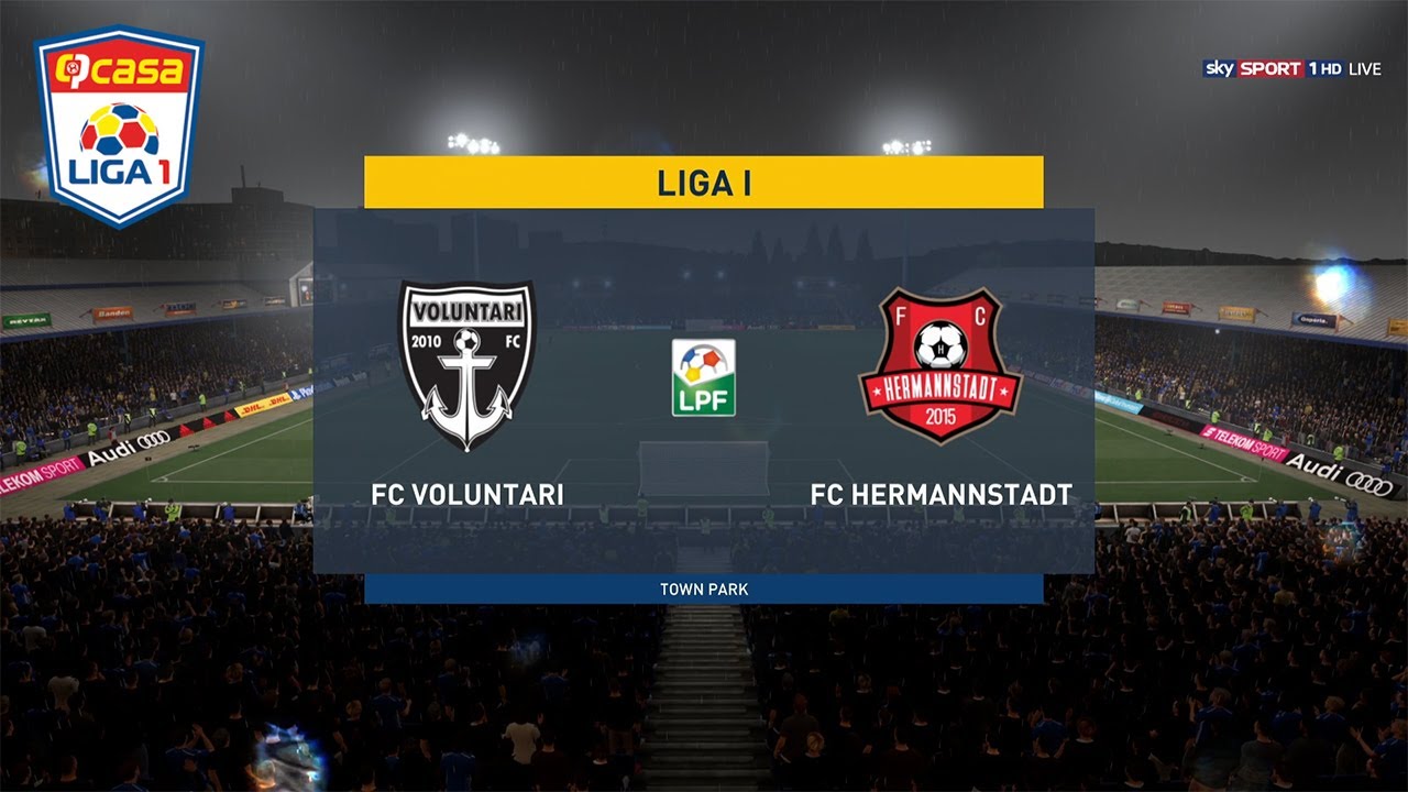 FC Voluntari 1-1 FC Hermannstadt Sibiu :: Highlights :: Videos