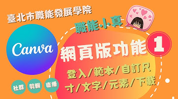 canva網頁版功能全攻略EP1
