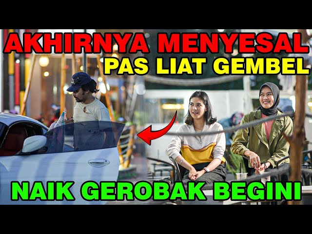 Akhirnya Menyesal Pas Liat Gembel, Naik Gerobak Begini class=