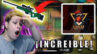 SI PIENSAS QUE ERES BUENO CON EL AWM EN FREE FIRE MIRA ESTE VÍDEO | *REACCIONANDO A LOREM*