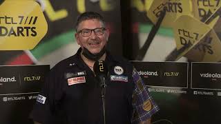 Gary Anderson Wishes Everybody Best Wishes But In 'Dutch'