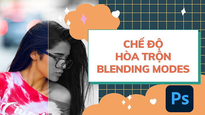 Hướng dẫn blend màu chữ hòa lẫn nhau