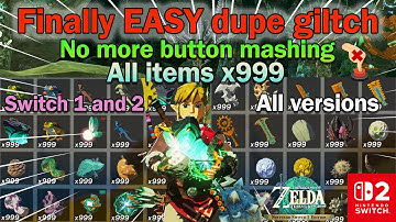BEST and FASTEST item DUPLICATION glitch just got much EASIER in Tears of the Kingdom | All versions
