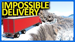 Can I Complete The IMPOSSIBLE Delivery in BeamNG Drive?!?